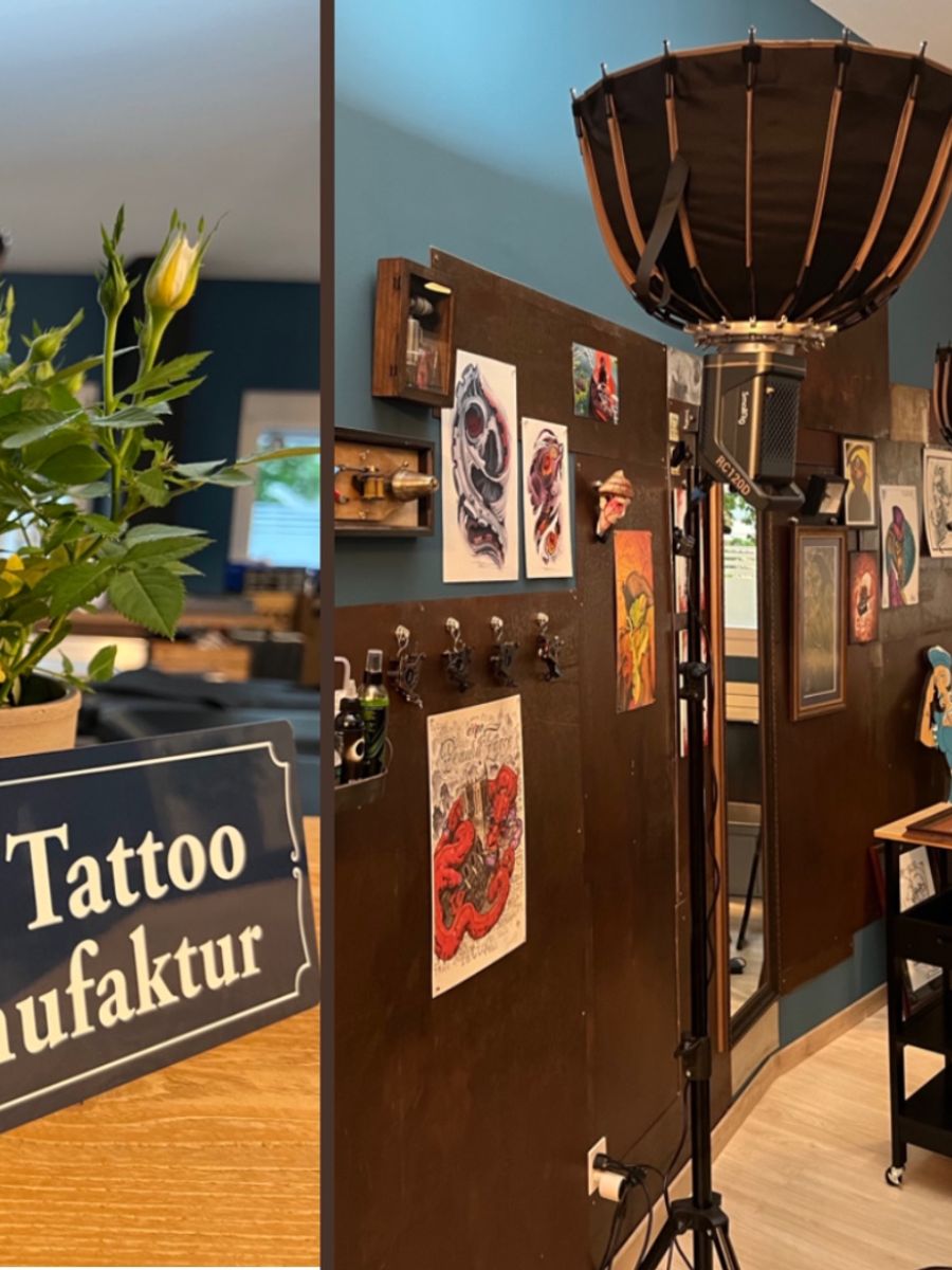 Innenraum des Tattoo Studios in Kriens